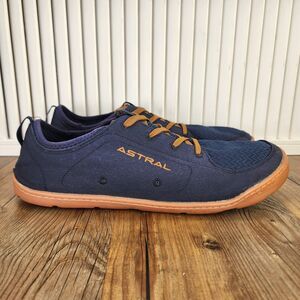 Astral Loyak Mens Size 12 Navy Blue Minimalist Gum Sole Boat Water Shoes VS202